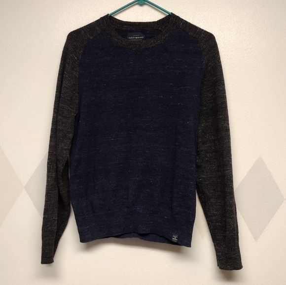 Lucky Brand Other - Lucky Brand two tone baseball style shirt size M